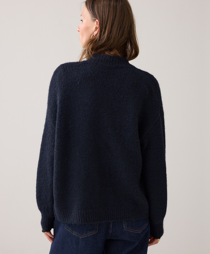 Dames vest blauw