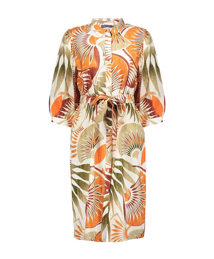 Dames jurk oranje