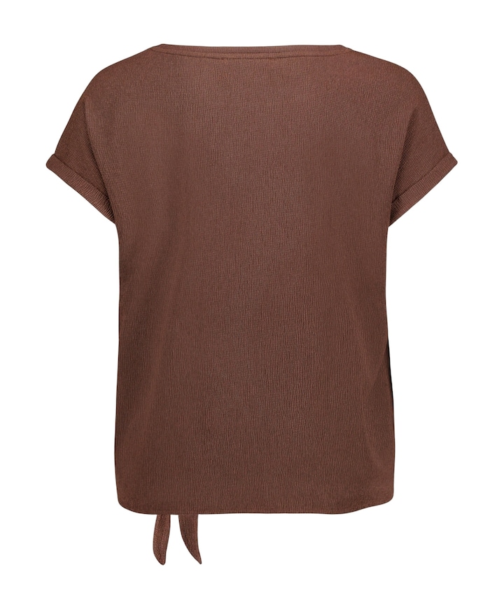 Dames T-shirt bruin