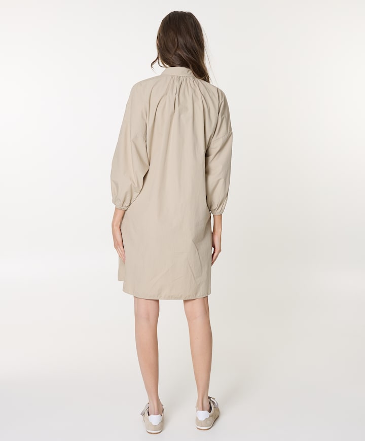 Dames jurk beige