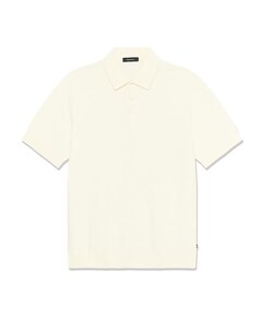 Heren polo ecru