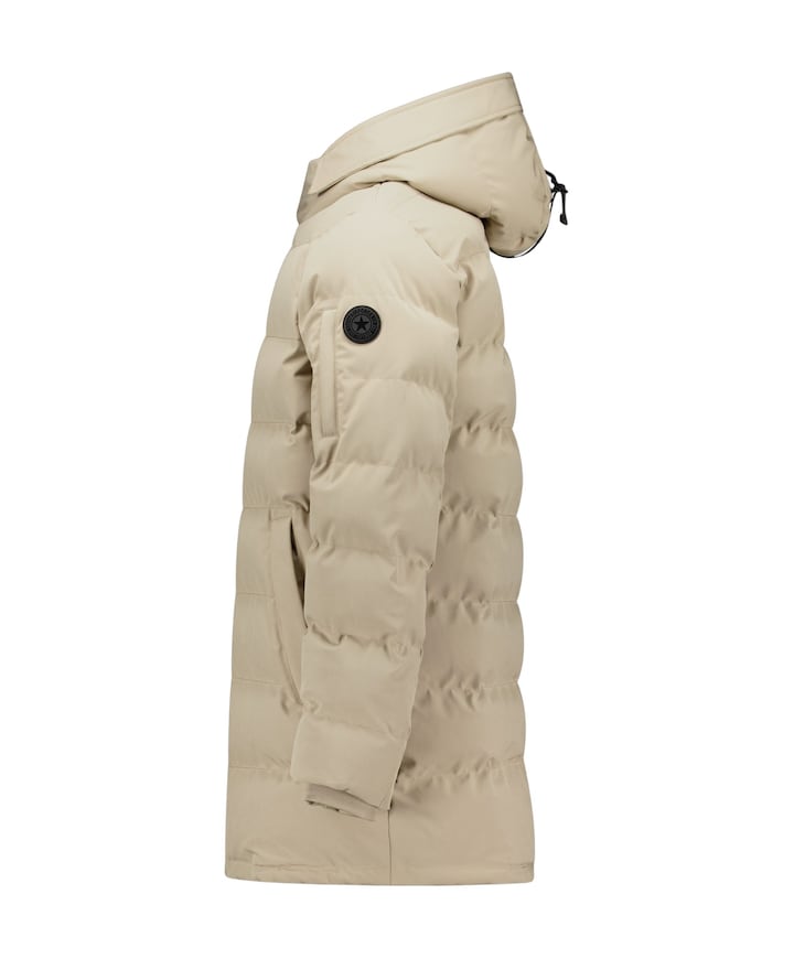 Heren jas beige