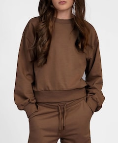 Meisjes sweater bruin