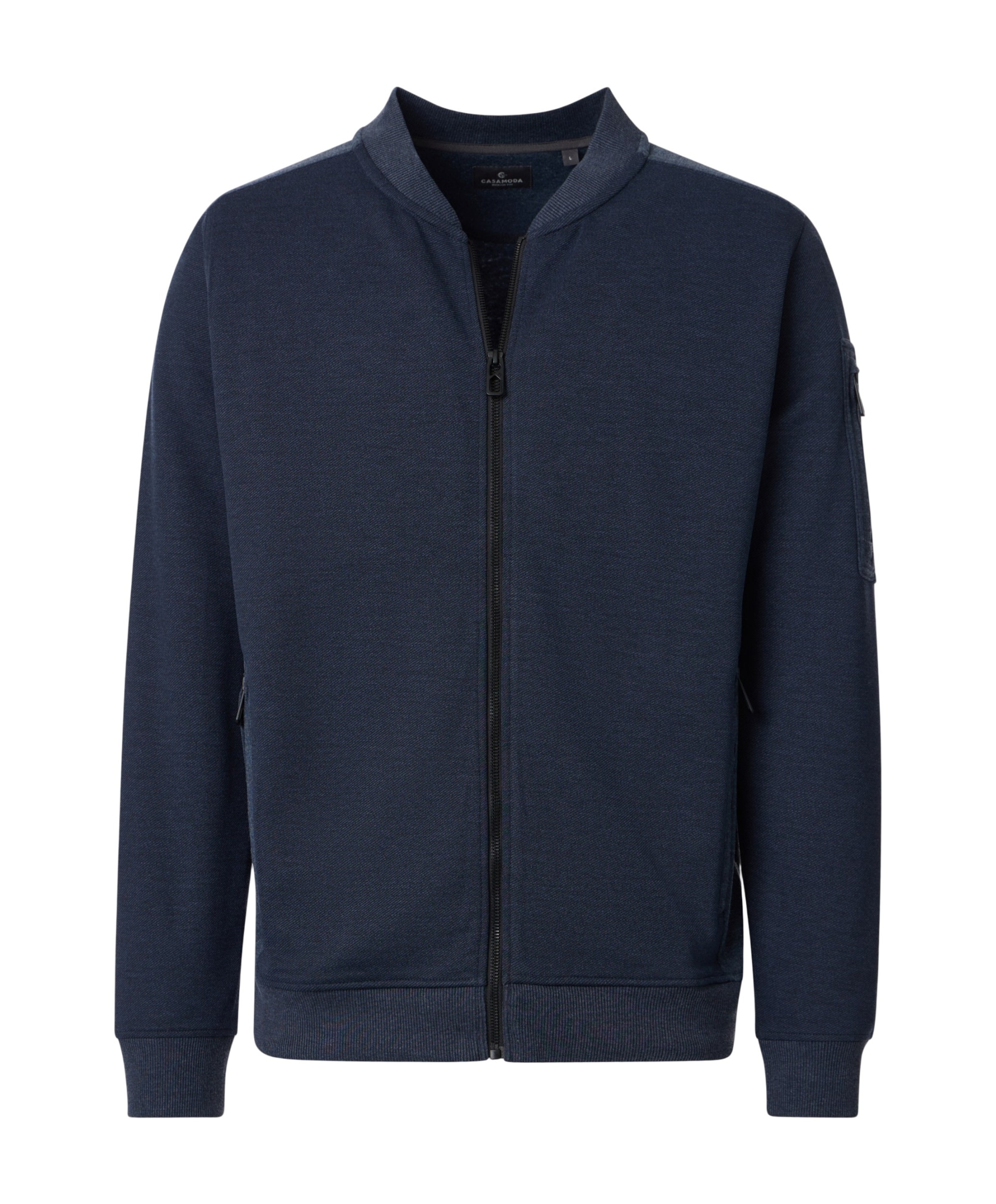 Heren vest blauw