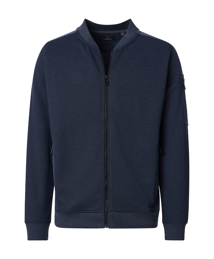 Heren vest blauw