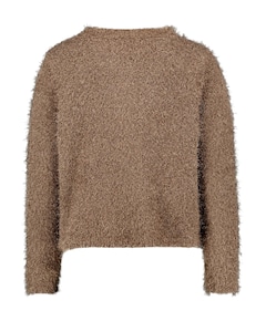 Dames vest bruin