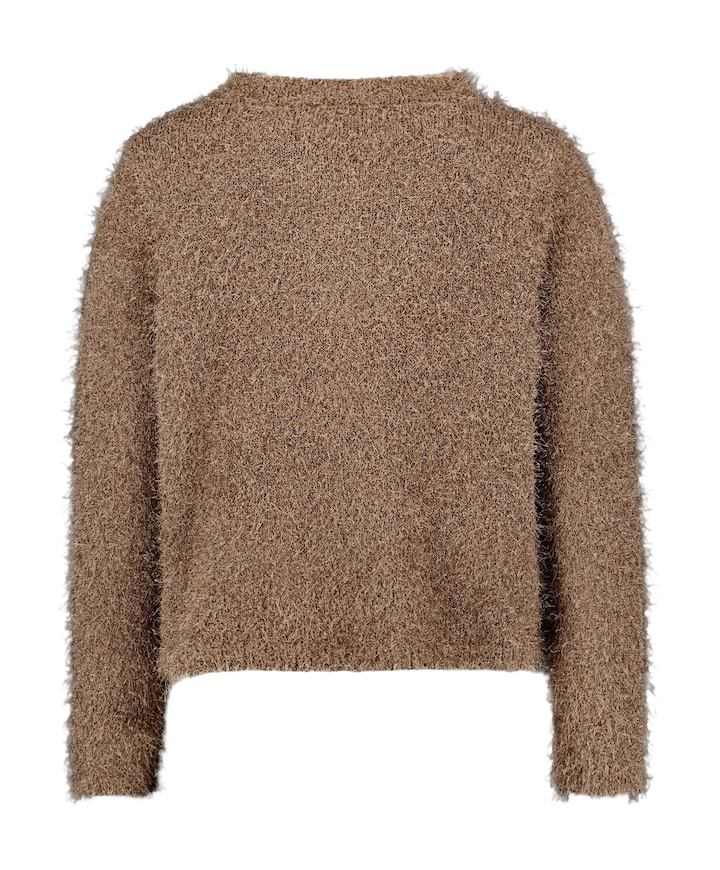 Dames vest bruin