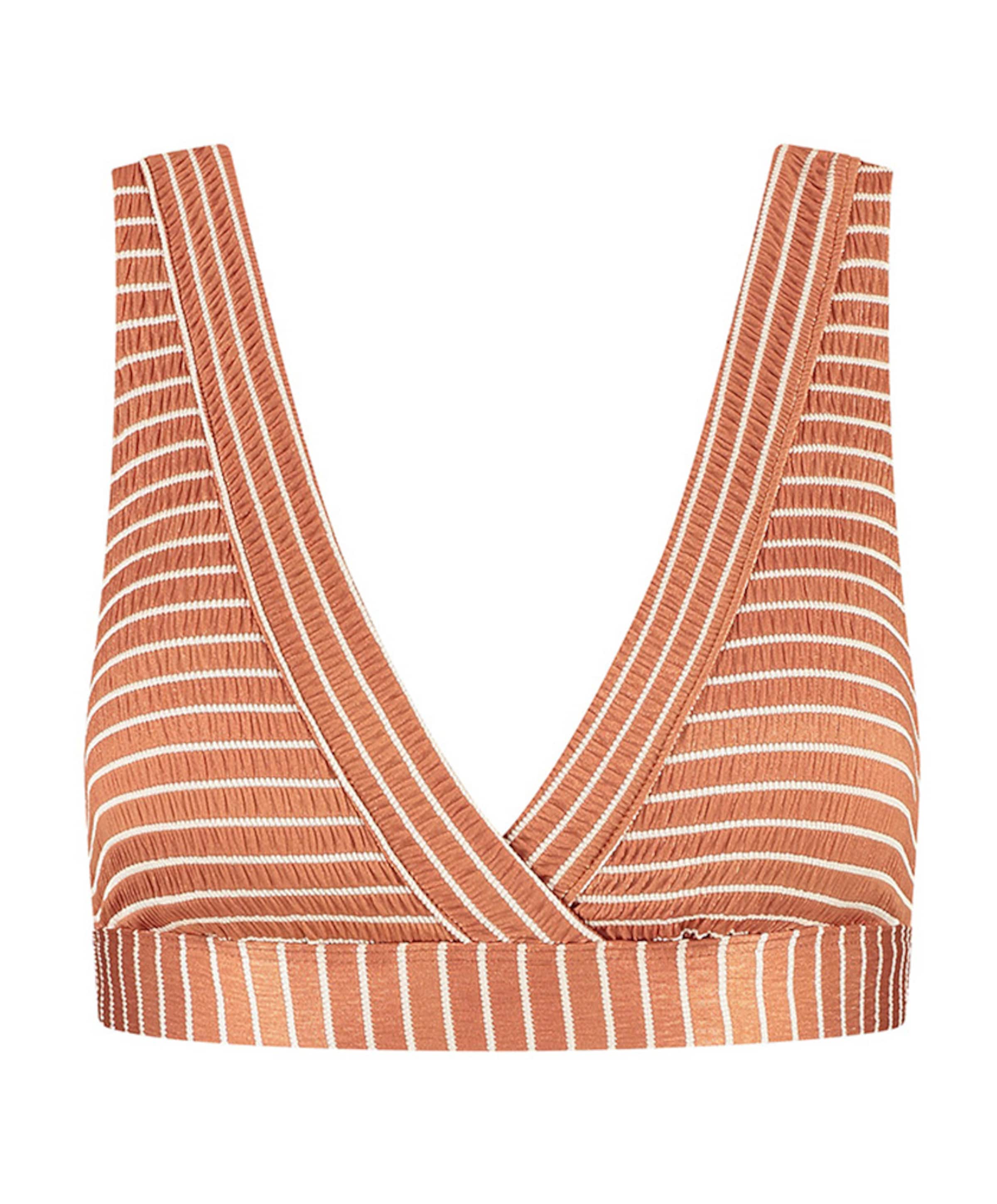 Dames bikinitop brique