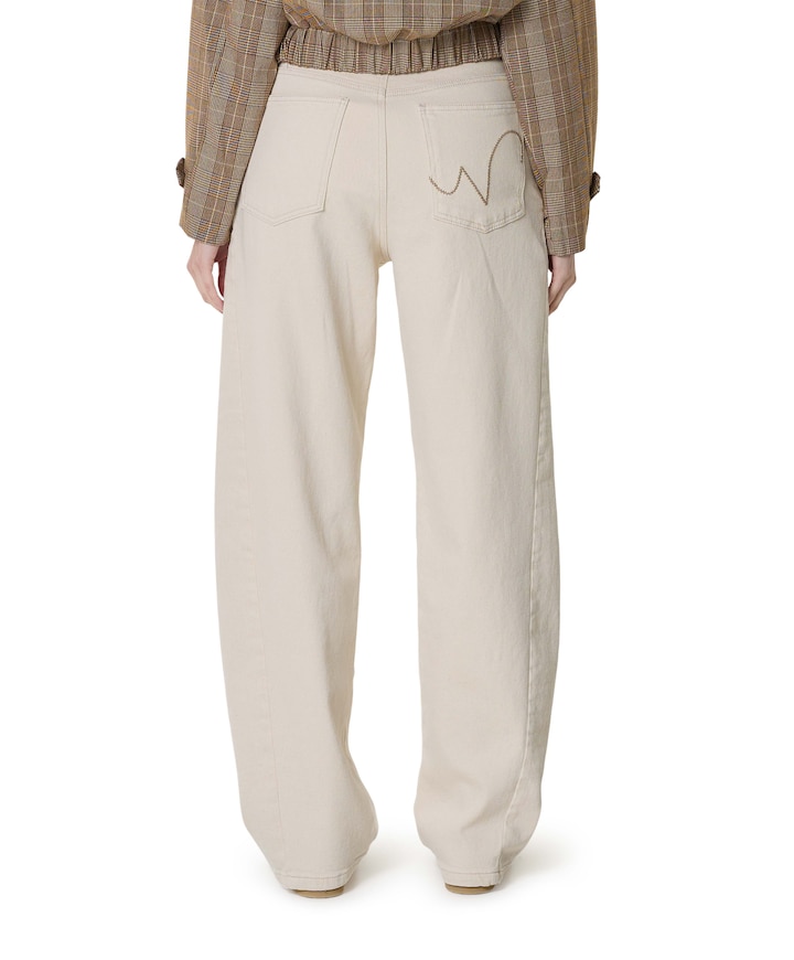 Petra dames broek ecru