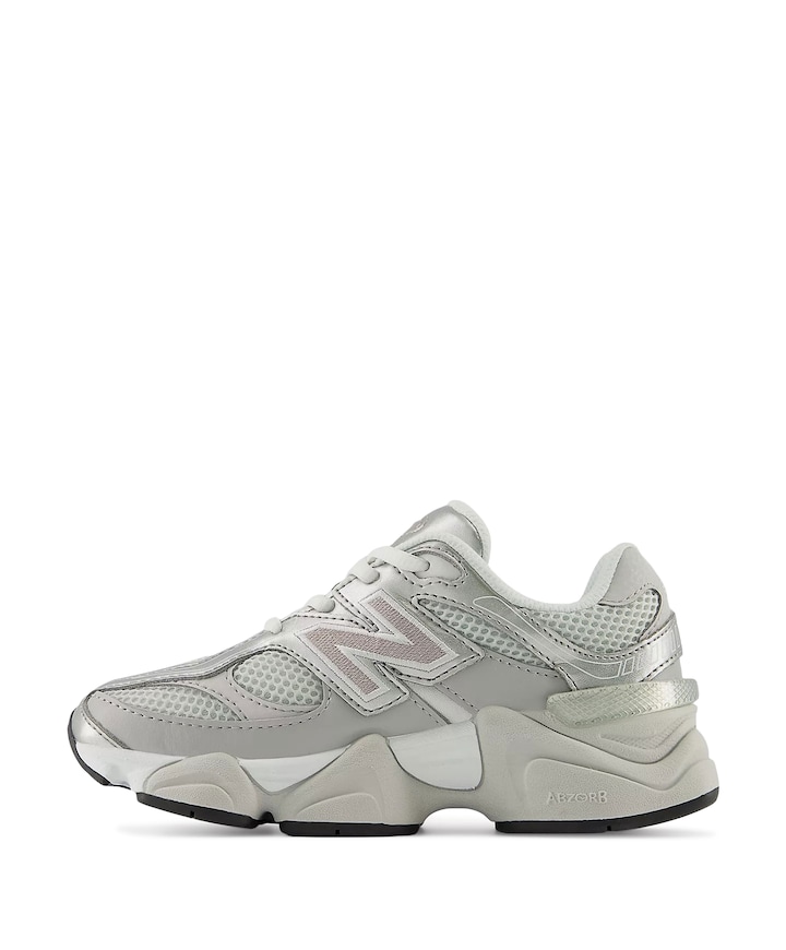 9060 uniseks sneakers  grijs