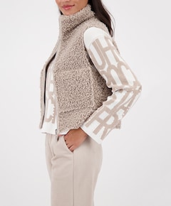 Dames bodywarmer beige