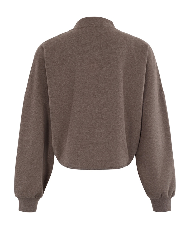 Dames vest bruin