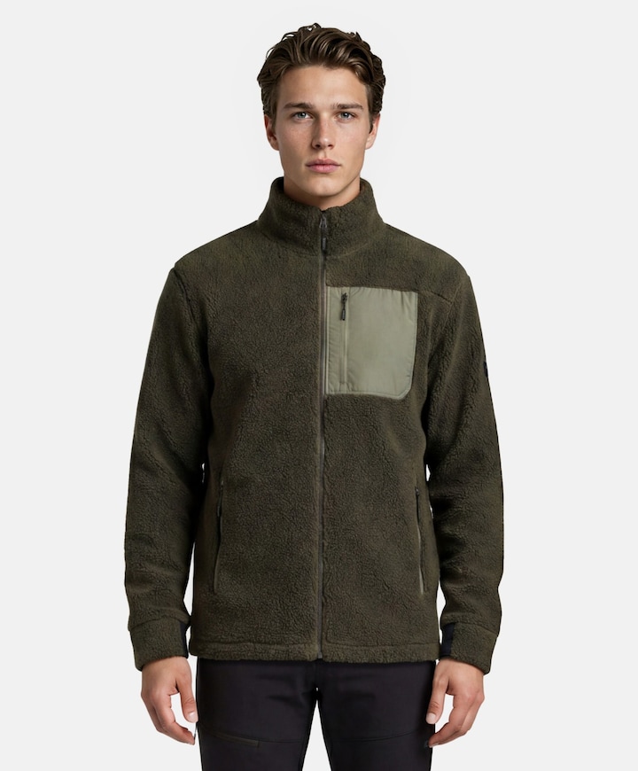 Heren vest groen