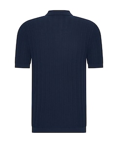 Heren polo blauw
