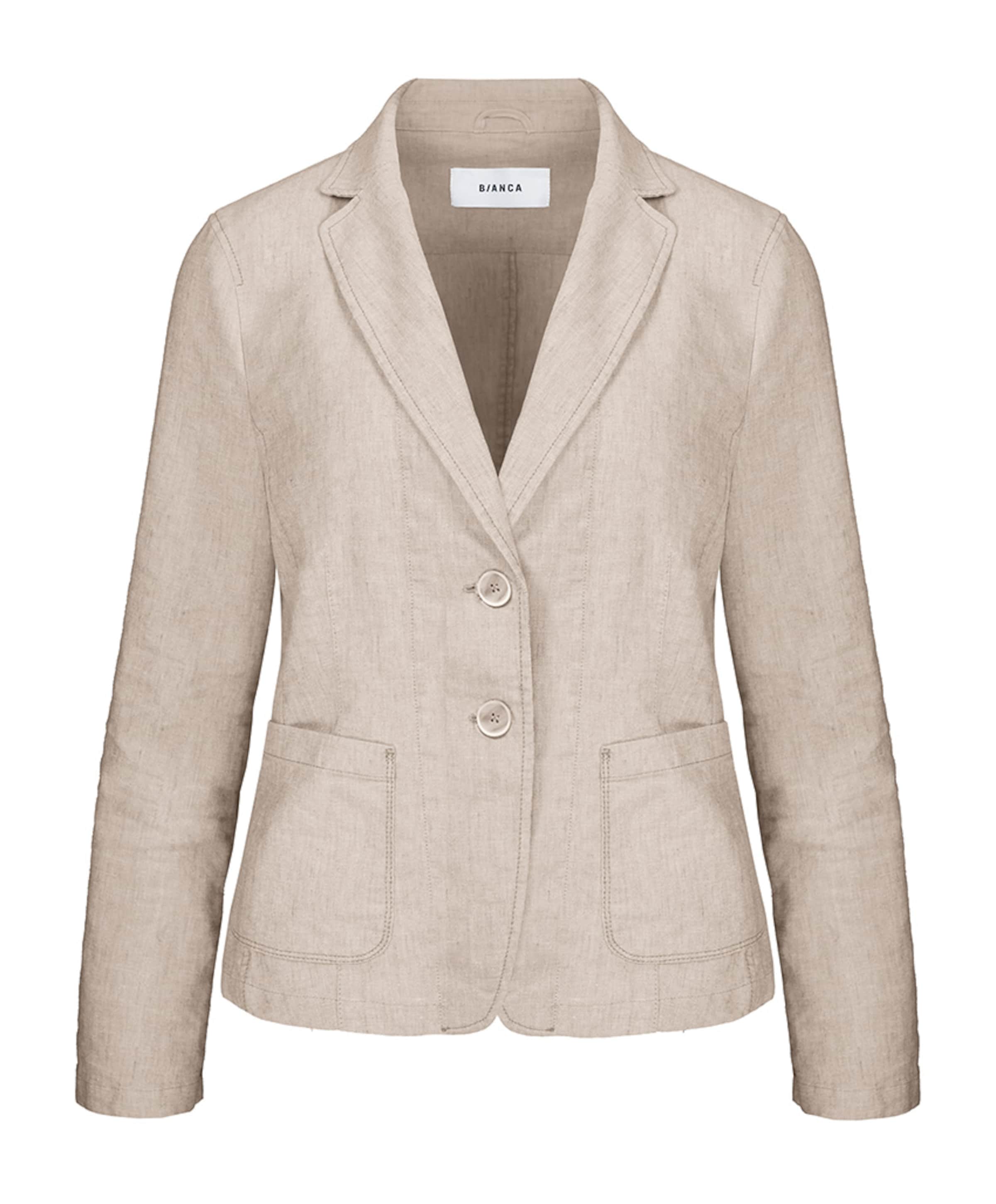 Dames blazer beige