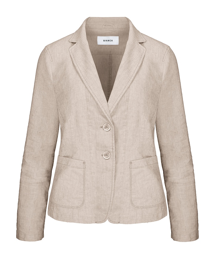 Dames blazer beige
