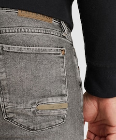 RISER SLIM MEDIUM COAL GREY heren jeans grijs