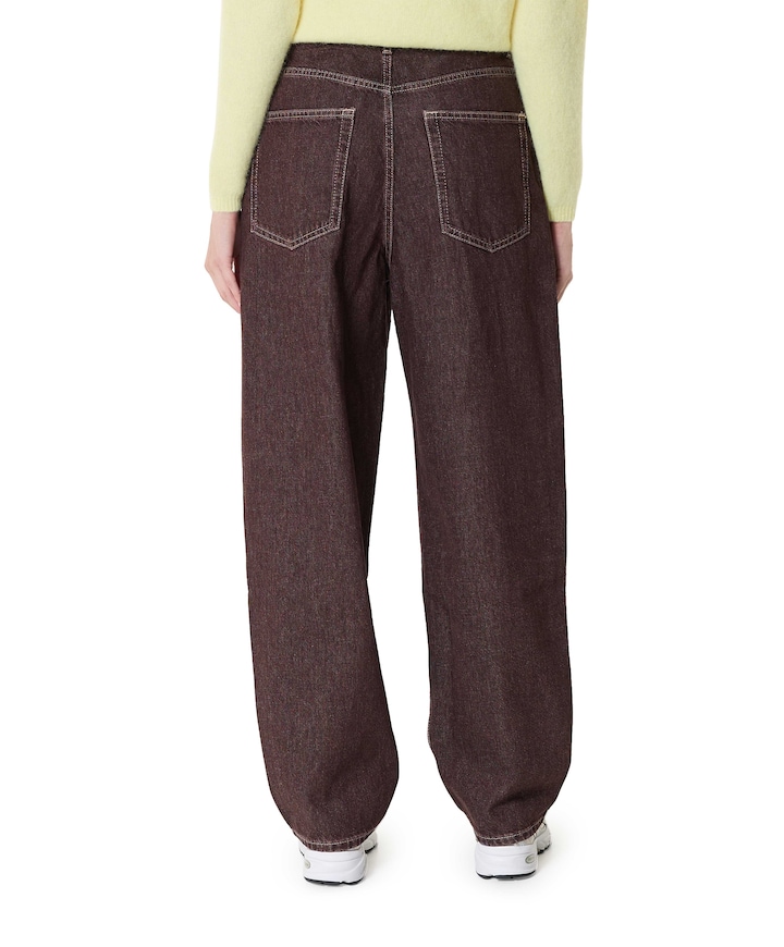 Oshow dames broek bruin