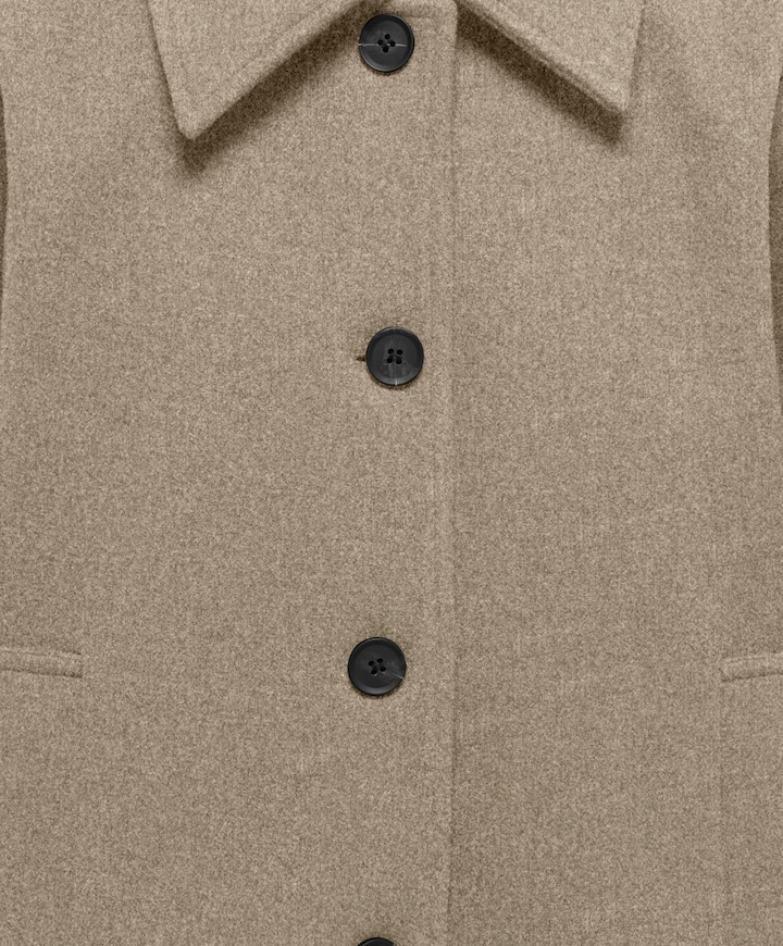 Meisjes jas beige