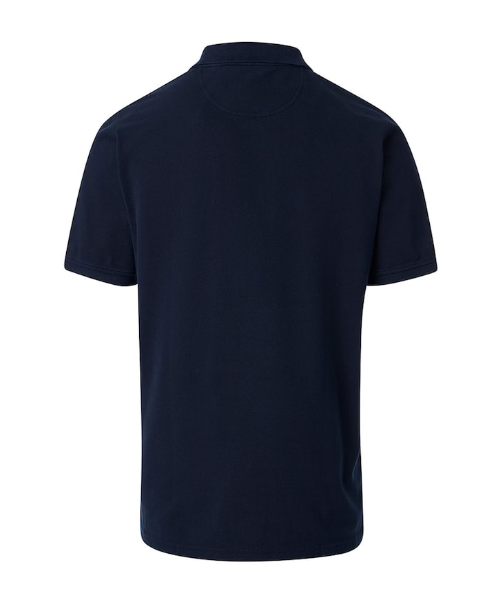 Heren polo blauw