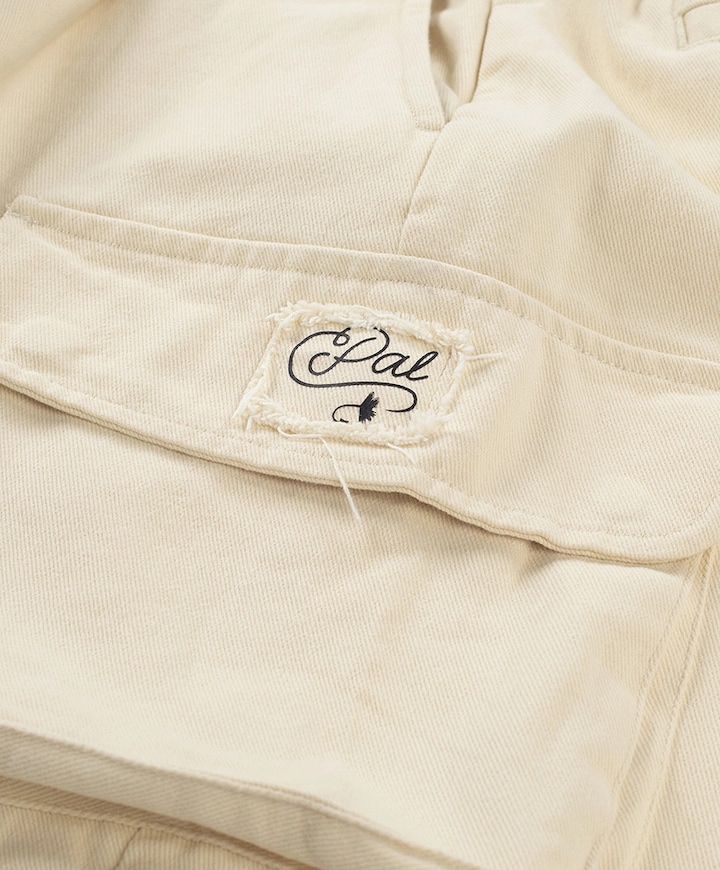 Amago Cargo Shorts heren korte broek ecru