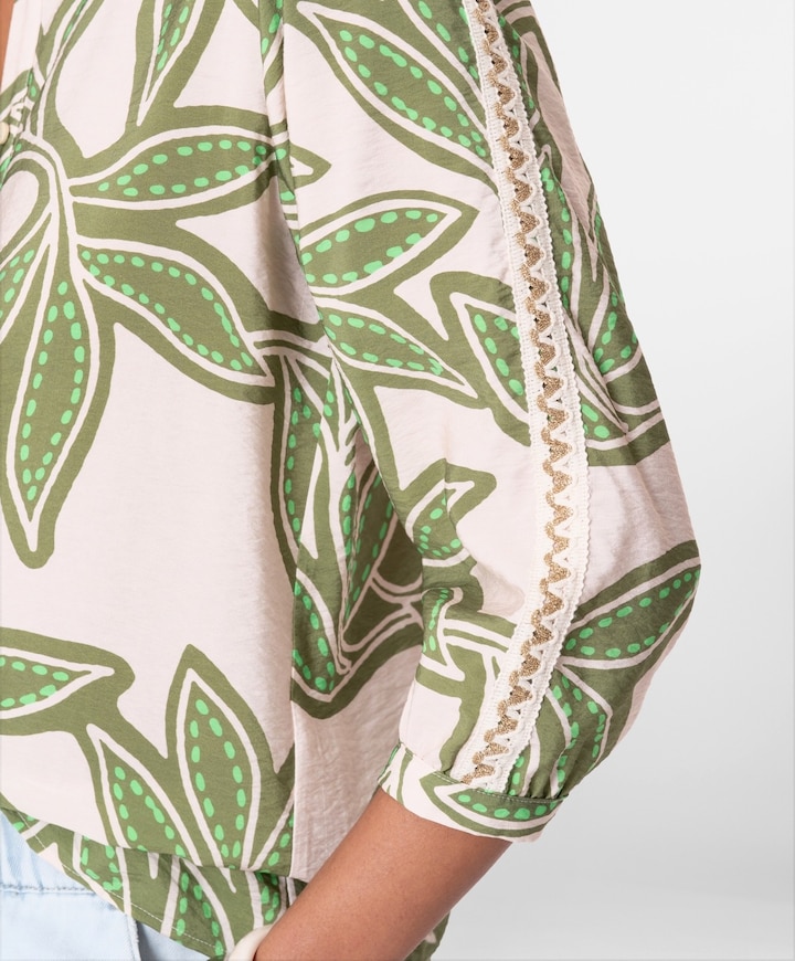 Dames blouse multicolor