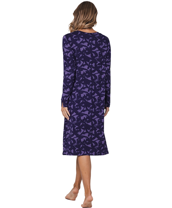 Dames nachthemd paars