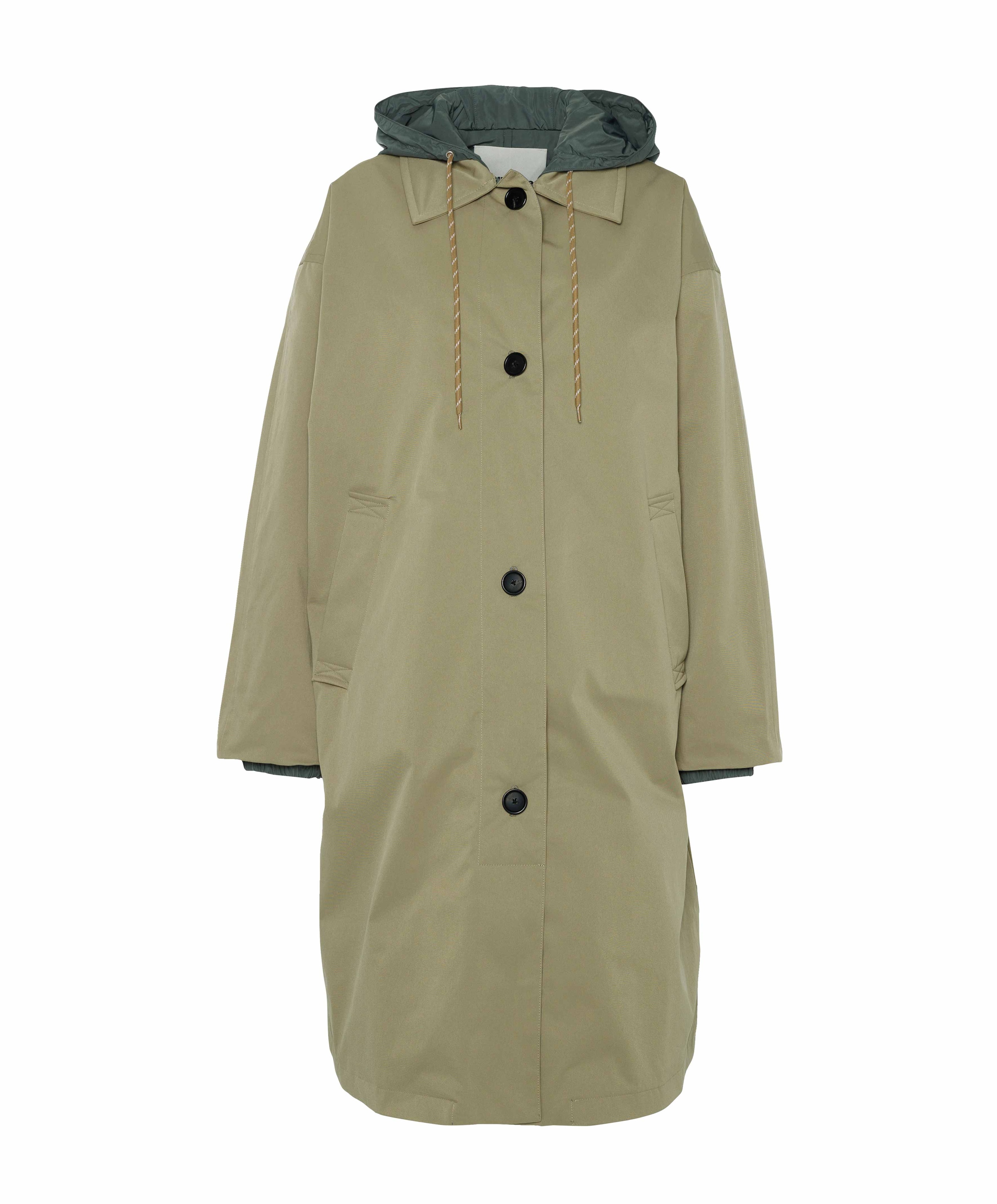 Dames jas groen
