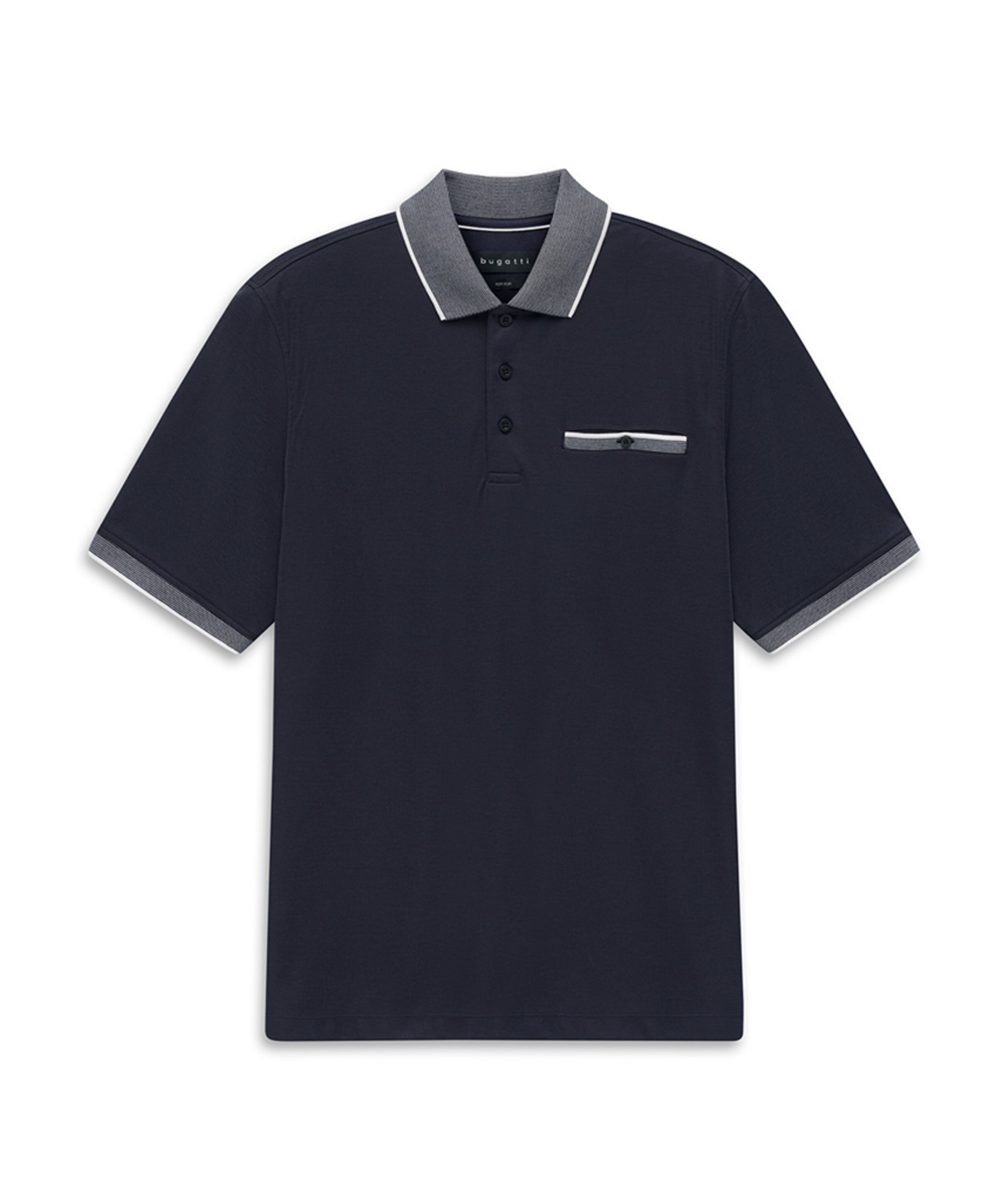 Heren polo blauw