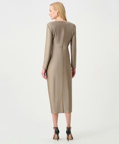 Dames jurk beige