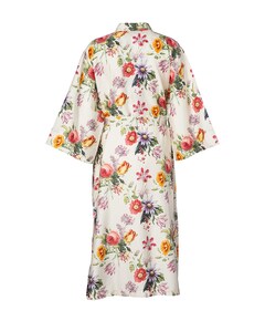 Dames ochtendjas ecru