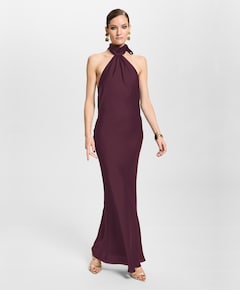 Dames jurk bordeaux