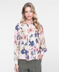 Dames blouse beige
