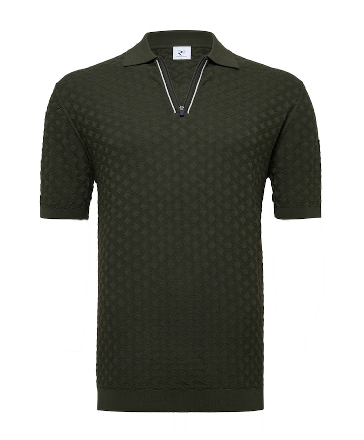 Heren polo groen