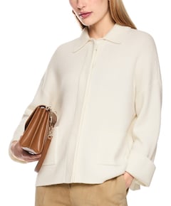 Dames vest ecru