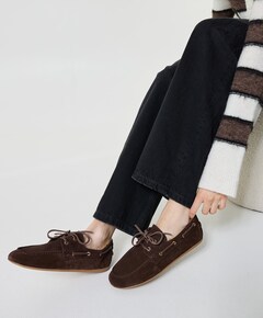 dames loafers bruin