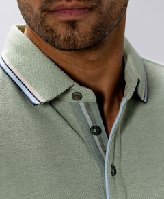 Heren polo groen
