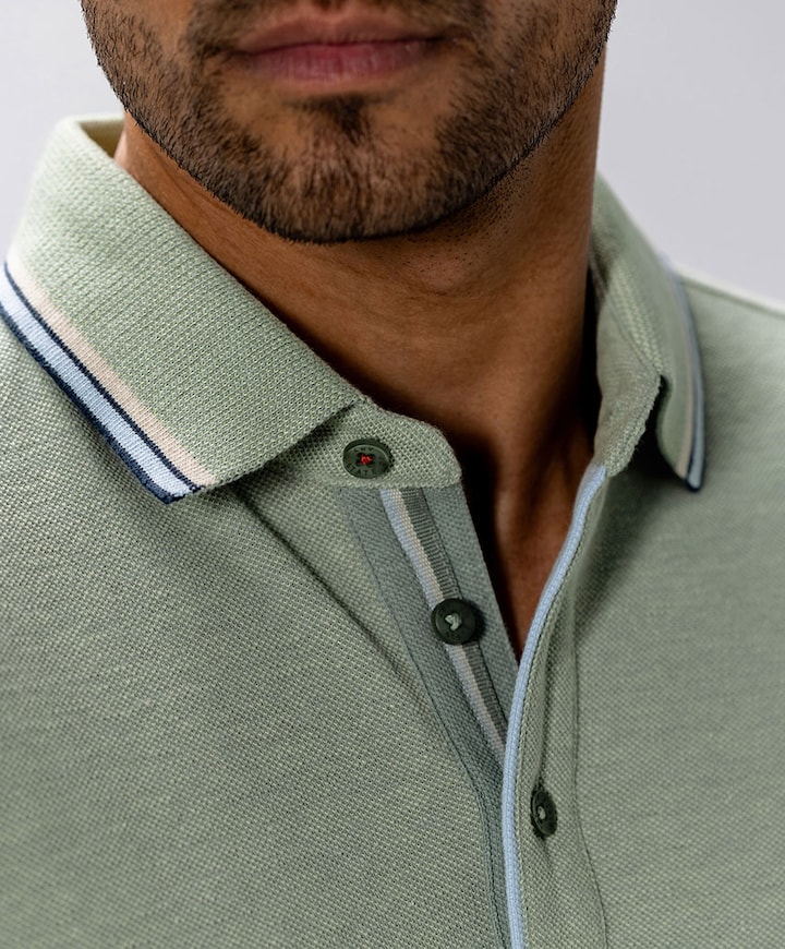 Heren polo groen