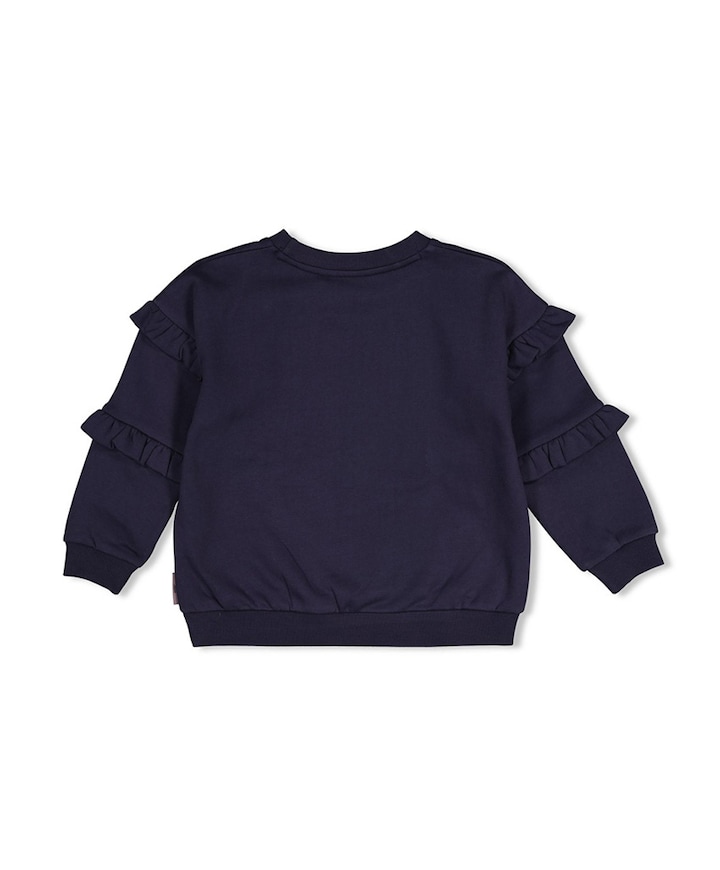 Meisjes sweater blauw