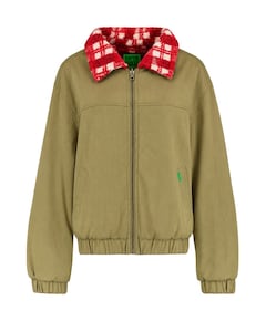 Dames jas groen