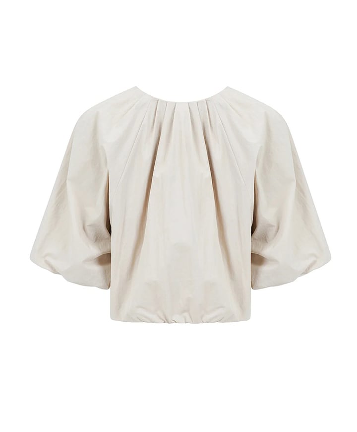 Dames blouse beige