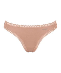 Dames string beige