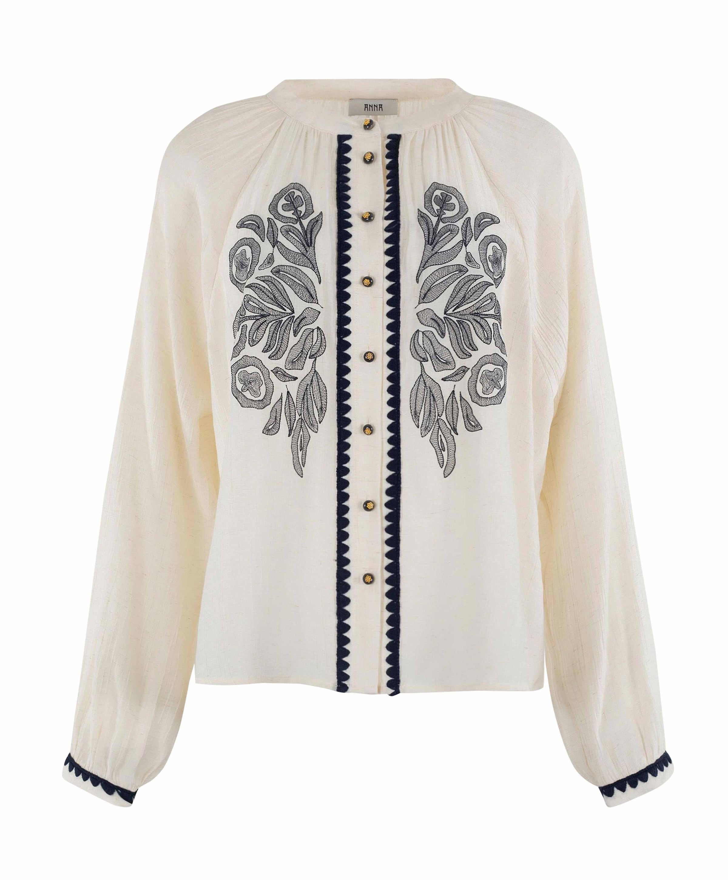 Dames blouse ecru