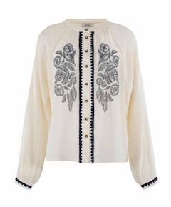 Dames blouse ecru