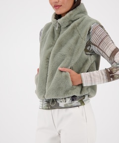 Dames bodywarmer groen