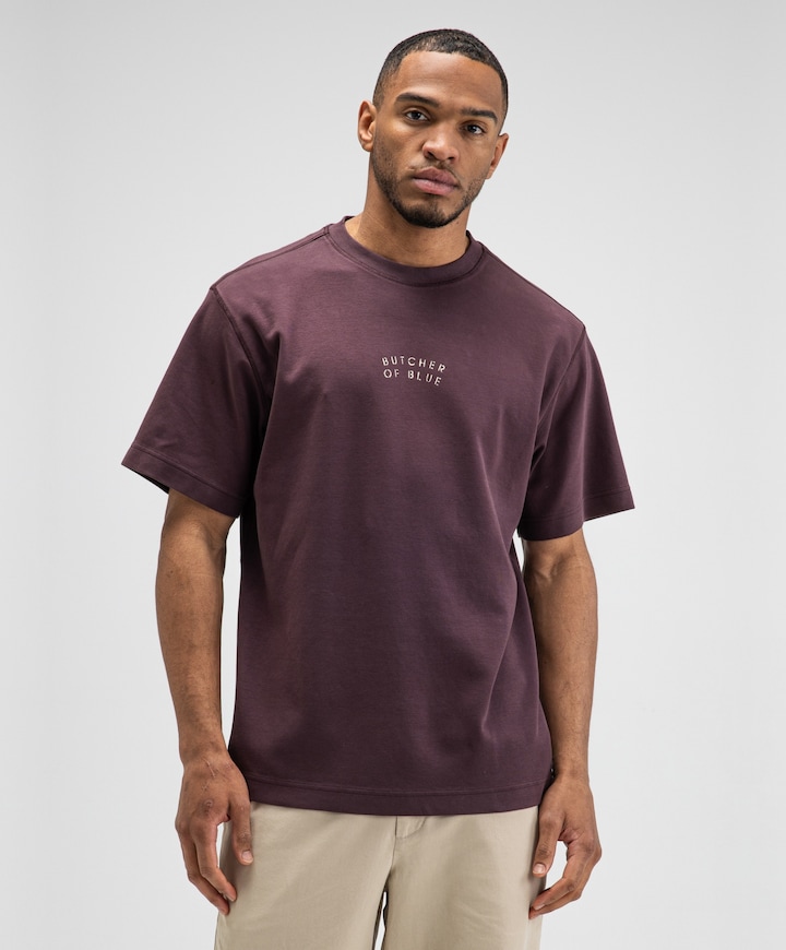 Heren T-shirt paars