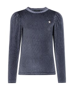 Meisjes longsleeve blauw