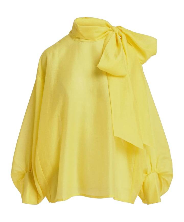 Dames blouse geel