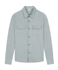 Heren overshirt groen