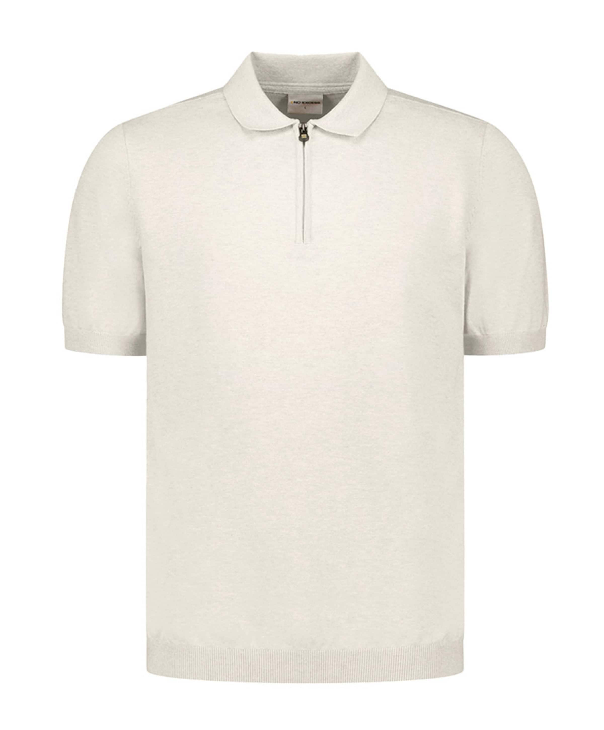 Heren polo beige
